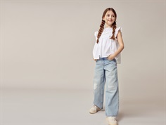 Name It bright white top